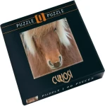 CURIOSI Čtvercové puzzle Q Animal: Kůň