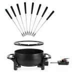 Tristar FO-1107 černá / Elektrické fondue / 1000 W / 1,5 l / pro 8 osob