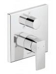 DURAVIT - Manhattan Baterie pod omítku, pro 2 spotřebiče, chrom MH5210012010