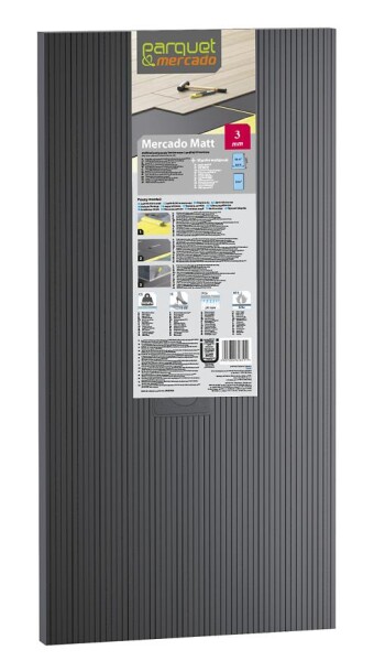 Podložka pro podlahy Basic Mercado XPS Mat 3mm 5m2