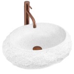 REA - Umyvadlo na desku Mika Light Grey REA-U3223