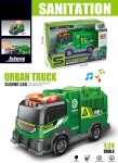Auto popelářské s efekty 16 cm