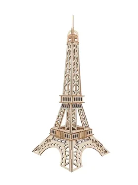 Woodcraft Dřevěné 3D puzzle Eiffelova věž
