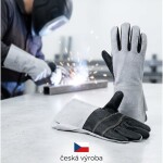 Rukavice pánské svářecí FIM 4003/190Š lícová kůže/štípenka