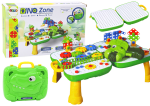 Mamido Kreativní kufřík DIY stavebnice dinosaurus s vrtačkou 249 dílů