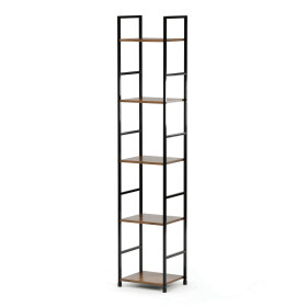 Regál, mdf, hnědá, GD-215 OLW