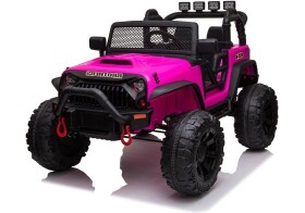 Mamido Elektrické autíčko Jeep Brothers lakované růžové 24V 2x200W