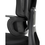 Kancelářská židle, synchronní mechanismus, černá síťovina, KA-Y358 BK