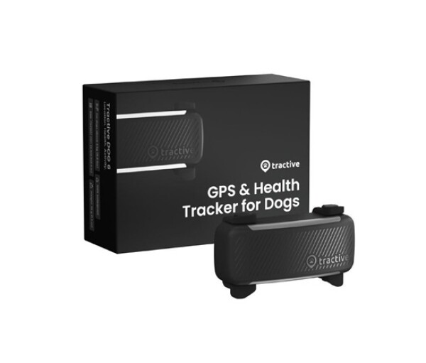 Tractive DOG 6 – GPS lokátor pro psy a monitor zdraví, černý EDF_1138687
