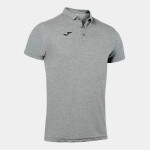 Pánské polo tričko Joma Polo Shirt Hobby S/S Light Melange Velikost: M