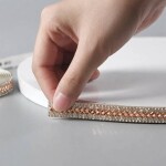 Samolepicí ozdobná páska Cake Star s kamínky na dortové podložky 3 (12 mm x 2,74 m)