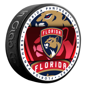 Inglasco / Sherwood Puk Florida Panthers Medallion Souvenir Collector Puck