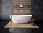 Aquatek SHARON 170x79,5x51 cm koupací vana z litého mramoru A1592535