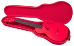 Cascha HH 2280 Carbon Fibre Ukulele Set Red