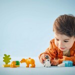 LEGO LEGO® DUPLO® 10442 Rodinky divokých zvířat: Tučňáci a lvi