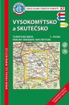 KČT 47 Vysokomýtsko, Skutečsko 1:50 000/turistická mapa