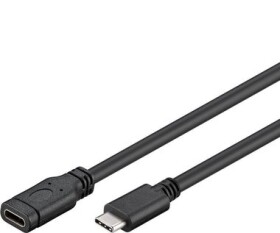 PremiumCord Prodlužovací kabel USB 3.1 (USB-C) samec na USB 3.1 (USB-C) samice / 1m (ku31mf1)