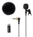 Insta360 Mic Pro / Klopový mikrofon / Všesměrová charakteristika / 20 Hz-20 kHz / USB-C adaptér na 3,5 mm (6942590201860)