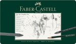 Faber-Castell Faber-Castell, 112974, Pitt Monochrome, sada uměleckých výtvarných potřeb, 26 ks