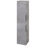 Dřevojas - Vysoká skříň DOS SVD2 35 - D01 Beton / Úchytka T07 / D01 Beton / Levé 62807I
