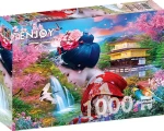 ENJOY Puzzle Gejša v zahradě
