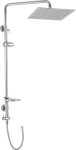 JB Sanitary Sprchová sestava pro dolní vývod, sprcha průměr 25cm SS 61 21