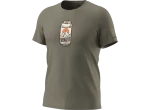 Dynafit Graphic Cotton pánské triko krátký rukáv Fallen Rock/Beer Can vel. XL