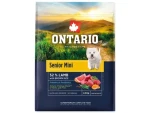 Ontario Senior Mini Lamb Brown Rice 2.25kg / Granule pro starší psy (214-13111)