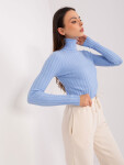 Jumper PM SW 1087.09 světle modrá M/L