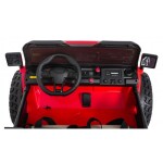 Mamido Elektrické autíčko Extreme Sport 4x4 s proměnlivou velikostí červené