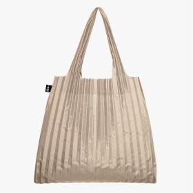 Nákupní taška přes rameno LOQI PLEATED Mocha