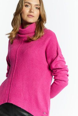 Asymetrický svetr Monnari Turtlenecks Pink L