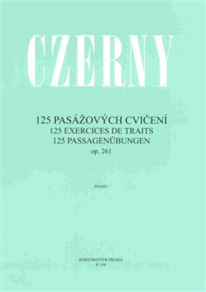 125 pasážových cvičení op. 261