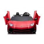 Mamido Dětské elektrické autíčko Lamborghini Aventador SV červené
