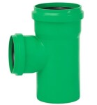 MIDAS KG 2000 PP odbočka DN 400/400-87° SN16 , zelená