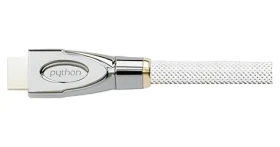 Python HDMI 2.0 kabel bílá / HDMI kabel / 4K 4096×2160 px / 60 Hz / 0,5 m / nylonový oplet (GC-M0160)