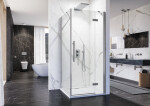 Aquatek Better A3 90 CHROM Sprchový kout čiré sklo 8mm, 90x90x195cm A152567