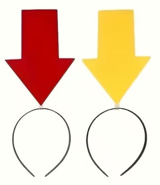 Dovoz Čelenka šipka Barva: Žlutá