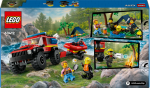 LEGO® City 60412 Hasičský vůz 4x4 záchranný člun