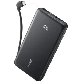 Anker Zolo 10000mAh černá / Powerbanka / 22.5W / s kabelem USB-C / USB-C (A110DH11)