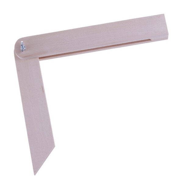 LEVIOR 14025 Úhelník stavitelný dřevěný, délka 270mm