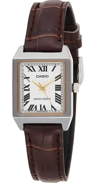 CASIO LTP-V007L-7B2 čokoládově hnědá / Dámské analogové hodinky (LTP-V007L-7B2)