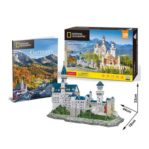 Puzzle 3D Zámek Neuschwanstein CubicFun