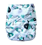 GaGa's Novorozenecké svrchní kalhotky Fish (8594197441866)
