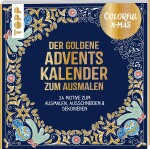 Adventní kalendář/Colorful Christmas, antistresové omalovánky, Ursula Schwab
