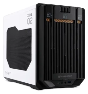Acer Predator Orion X MI900 bílá / PC skříň / Mini-ITX / RGB / USB-C (DC.Z3XEE.001)