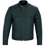 Pánská Kožená Bunda Astrion Fuel Brixton Černá Velikost: L