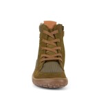 Dětské zimní barefoot boty TEX WOOL GROW Olive, Froddo, G3160234-3, olivová - 41
