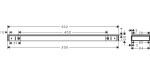 HANSGROHE - Rainfinity Polička, délka 50 cm, matná bílá 26844700