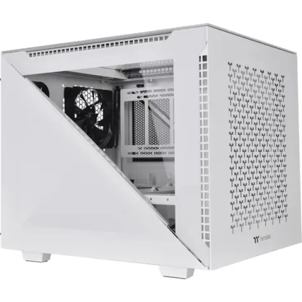 THERMALTAKE Divider 200 TG Air bílá / mini ITX / 1x USB-C 3.2 / 2x USB-A 3.0 / bez zdroje / průhledná bočnice (CA-1V1-00S6WN-01)